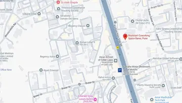 Location of Bootstart VCC Vantage 9 Co-Working space in Baner, Pune - Image 291417