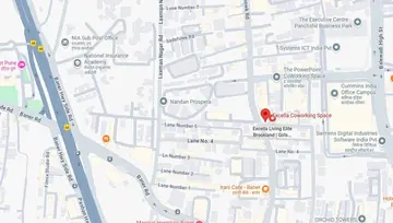 Location of Excella Elite Brookland Co-Working space in Baner, Pune - Image 291452