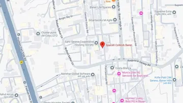 Location of SpaceX CoWork Silviana Co-Working space in Baner, Pune - Image 291365