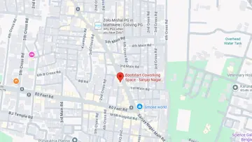 Location of Bootstart Rishab Arcade Co-Working space in Sanjay Nagar, Bangalore - Image 291465
