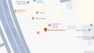 Location of Satat Aarohi Verve Co-Working space in Bodakdev, Ahmedabad - Image 291535