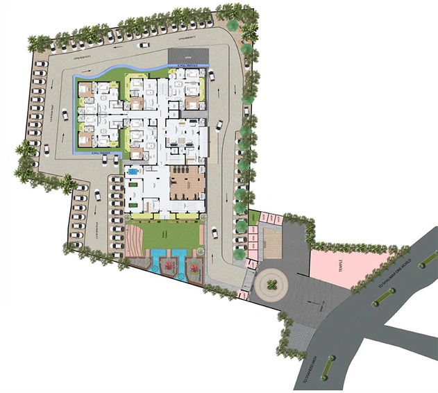 Master Plan of Virasat Udai Grand in Gomti Nagar Extension, Lucknow - Image 292270