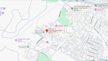 Location of Hub Hive 11 Western Co-Working space in Saket, New Delhi - Image 291689
