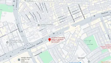 Location of Co-offiz Futureheights Co-Working space in Janakpuri, New Delhi - Image 292404