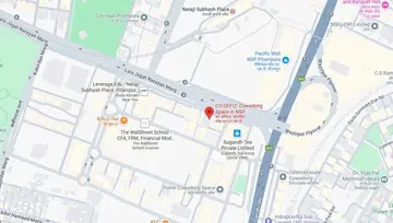 Location of Co-Offiz HB Twin Tower Co-Working space in Pitampura, New Delhi - Image 292411