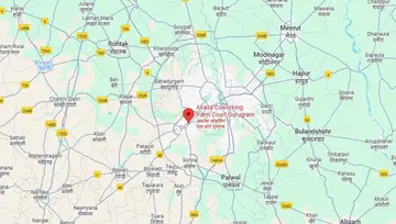 Location of AKASA Palm Court Co-Working space in MG Road, Gurgaon - Image 292451