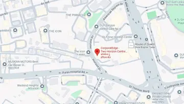 Location of CorporatEdge Two Horizon Centre Co-Working space in Golf Course Road, Gurgaon - Image 292512