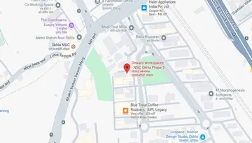 Location of Onward Industrial Estate Phase 3 Co-Working space in Okhla, New Delhi - Image 292596