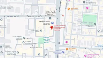 Location of Akasa Corenthum Co-Working space in Sector 62, Noida - Image 292554