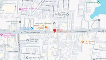 Location of GoSpaze SSR Complex Co-Working space in Whitefield, Bangalore - Image 292626