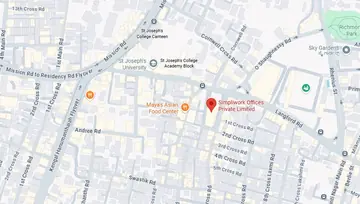Location of Simpliwork Vaswani Centropolis Co-Working space in Shanti Nagar, Bangalore - Image 292659
