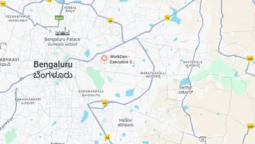 Location of WorkDen Executive 3 Co-Working space in Indiranagar, Bangalore - Image 292815