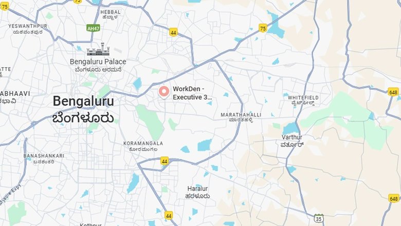 Location of Coworking Space in WorkDen Executive 3, Indiranagar - Image 292815