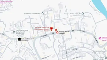 Location of SpazeOne J Tower Co-Working space in Kakkanad, Kochi - Image 292900