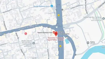 Location of SpazeOne Syama Business Center Co-Working space in Ernakulam, Kochi - Image 292944