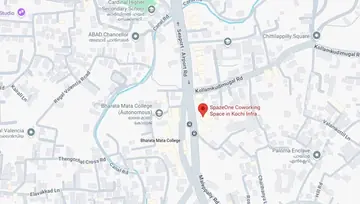 Location of SpazeOne Infra Futura Co-Working space in Kakkanad, Kochi - Image 293266