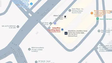 Location of Instaoffice Good Earth City Centre Co-Working space in Sector 50, Gurgaon - Image 293317