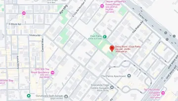 Location of DesqWorx Unitech Club Patio Co-Working space in South City 1, Gurgaon - Image 294283