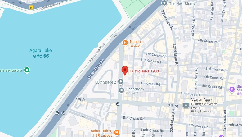 Location of Coworking Space in Hustlehub H1903, HSR Layout - Image 293500