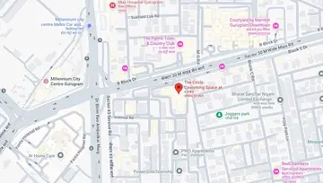 Location of The Circle Unitech Trade Centre Co-Working space in Sector 43, Gurgaon - Image 293574