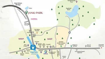 Location of Janki Park - Image 293577