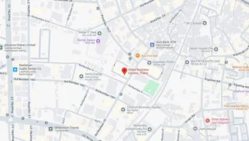 Location of Gloria Ashar Bellezza Co-Working space in Thane West, Thane - Image 293586