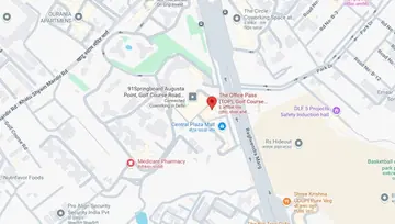 Location of The Office Pass Paras Downtown Center Co-Working space in Golf Course Road, Gurgaon - Image 293726