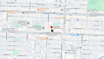 Location of Trend Works Karuna Conclave Co-Working space in Anna Nagar, Chennai - Image 293833