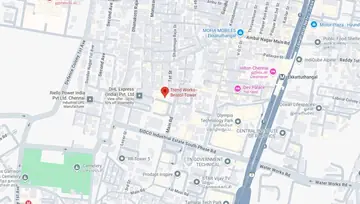 Location of Trend Works Bristol Tower Co-Working space in Guindy, Chennai - Image 293883