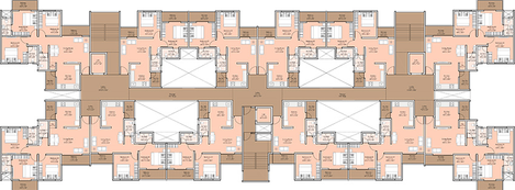 Floor Plan of Victo Emerald Grove in Nere, Pune - Image 293943