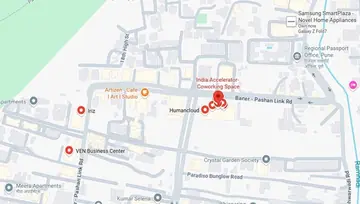 Location of IA Spaces Montclaire Co-Working space in Pashan, Pune - Image 293975