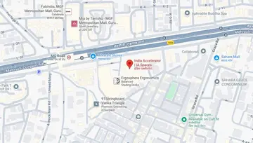 Location of IA Spaces MGF Metropolis Co-Working space in Sector 28, Gurgaon - Image 294072