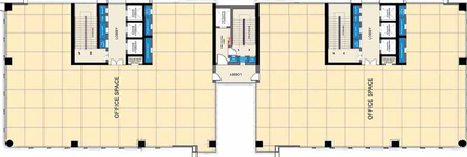 Floor Plan of Vajram CMR One in Raidurgam, Hyderabad - Image 294221