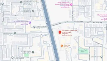 Location of Ofis Square Vatika Business Park Co-Working space in Sohna Road, Gurgaon - Image 294387