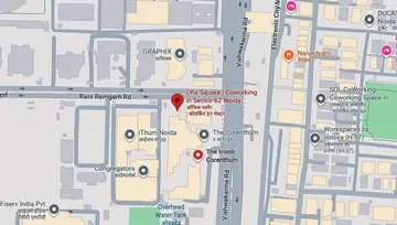 Location of Ofis Square Iconic Corenthum Co-Working space in Sector 62, Noida - Image 294466