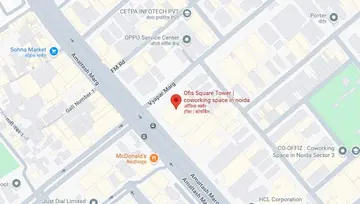 Location of Ofis Square Ofis Tower Co-Working space in Sector 3, Gurgaon - Image 294514