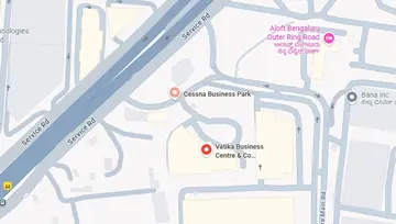 Location of Vatika Cessna Business Park Co-Working space in Kadubeesanahalli, Bangalore - Image 294508