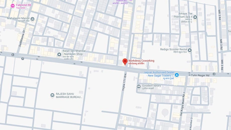 Location of Coworking Space in Workdesq, Mahalaxmi Nagar - Image 294582