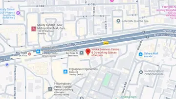 Location of Vatika Triangle Co-Working space in MG Road, Gurgaon - Image 294574