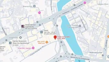 Location of Vatika Trade Centre Co-Working space in BKC, Mumbai - Image 294605