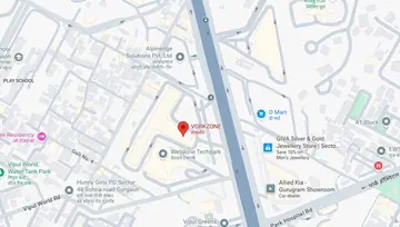 Location of Vorkzone JMD Megapolis Co-Working space in Sohna Road, Gurgaon - Image 294625