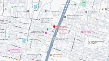 Location of WorkEZ SM Towers Co-Working space in Perungudi, Chennai - Image 294679