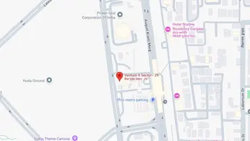 Location of Venture X Huda City Centre Co-Working space in Sector 29, Gurgaon - Image 294795