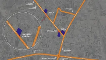 Location of Sankalp The Capital - Image 294839