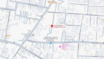 Location of WorkEZ Alwarpet Co-Working space in Alwarpet, Chennai - Image 294848