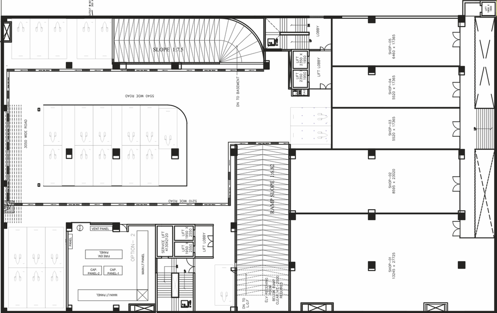 Floor Plan of Tirath Octavia in Sushant Golf City, Lucknow - Image 294894