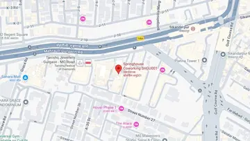 Location of Spring House DLF Grand Mall Co-Working space in MG Road, Gurgaon - Image 295127