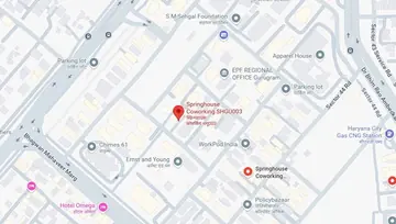 Location of Spring House Delta Tower Co-Working space in Sector 44, Gurgaon - Image 295194