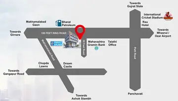 Location of MM Unnati Arcade - Image 294981