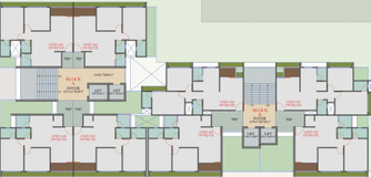 Floor Plan of Shivansh The Hive in Vaishnodevi Circle, Ahmedabad - Image 295039